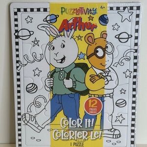 Arthur Color It Puzzle